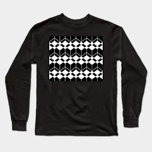 Abstract geometric pattern - black and white. Long Sleeve T-Shirt